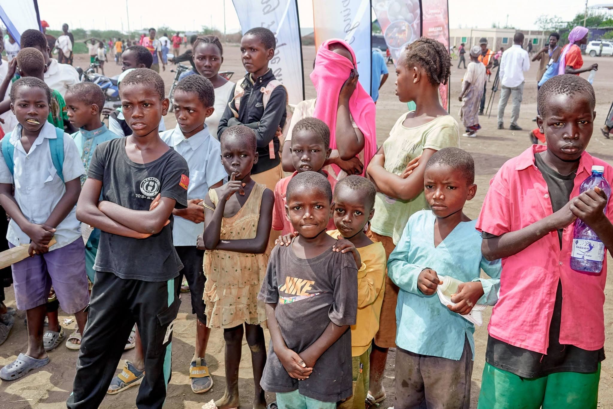 Creative Arts Center community members in Kakuma